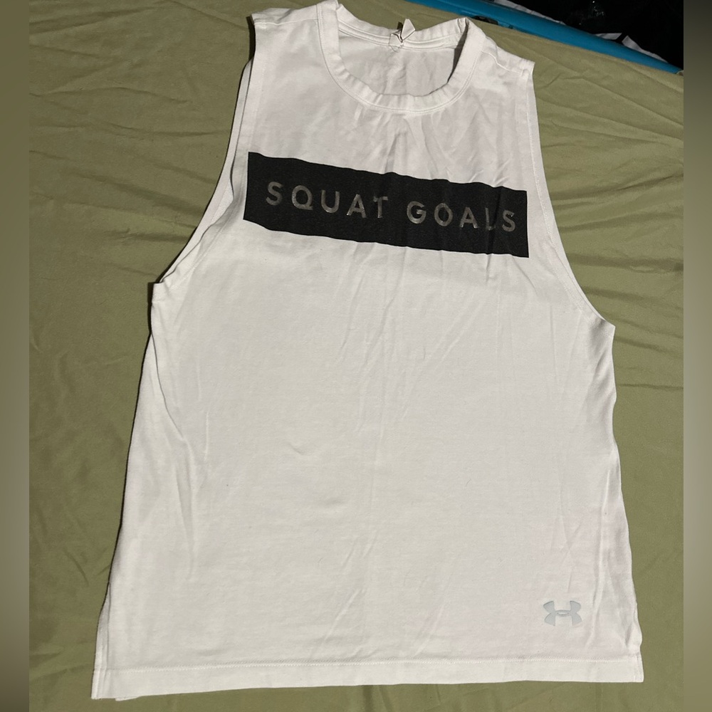 Under Armour White HeatGear Shirt